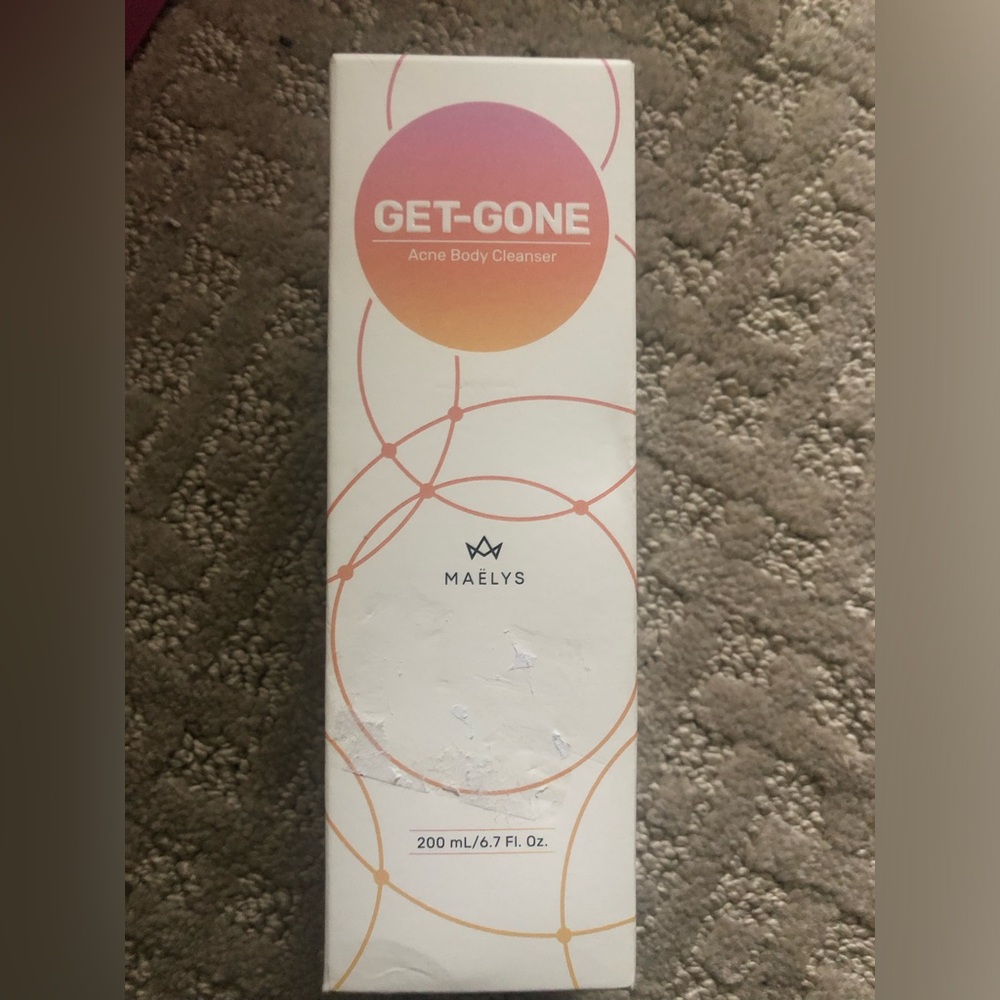 MAELYS get-gone acne body cleanser 200ml exp 03/17/25